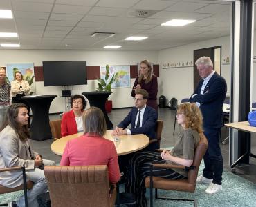 Staatssecretaris Nobel bezoekt Fijnder